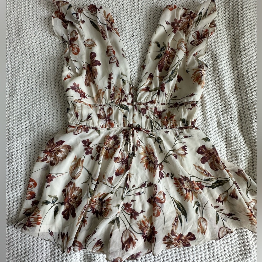 Lulu’s Floral Romper